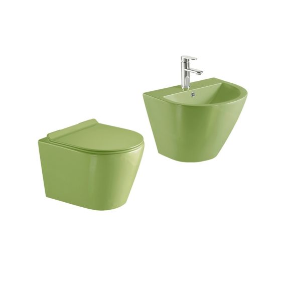 LT-452W-CG-GG-----LT-501-CG-GG white wall-hung-toilet-suites