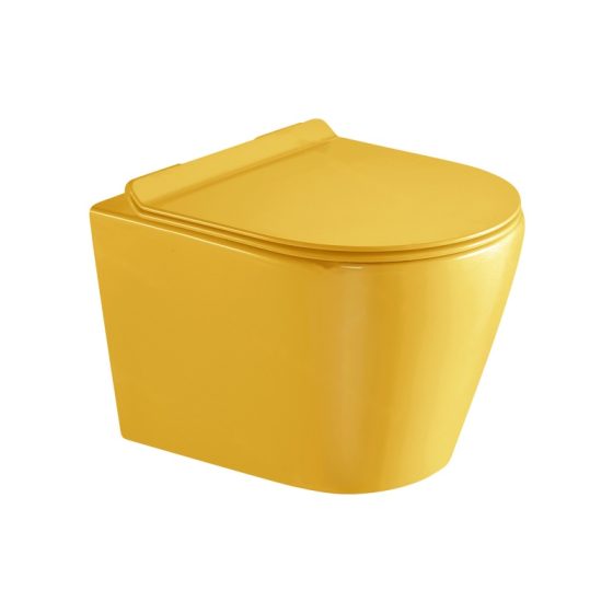 LT-452W-CG-Y gold wall-hung-toilets
