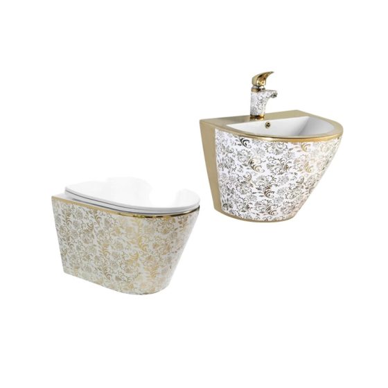 LT-452W-GID-GW2-----LT-501-HE-GW2 white wall-hung-toilet-suites
