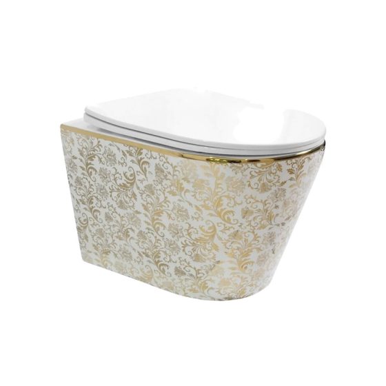 LT-452W-GID-GW2 patterned wall-hung-toilets