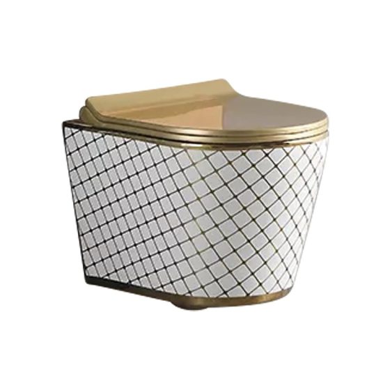 LT-452W-GID-WG1 patterned wall-hung-toilets