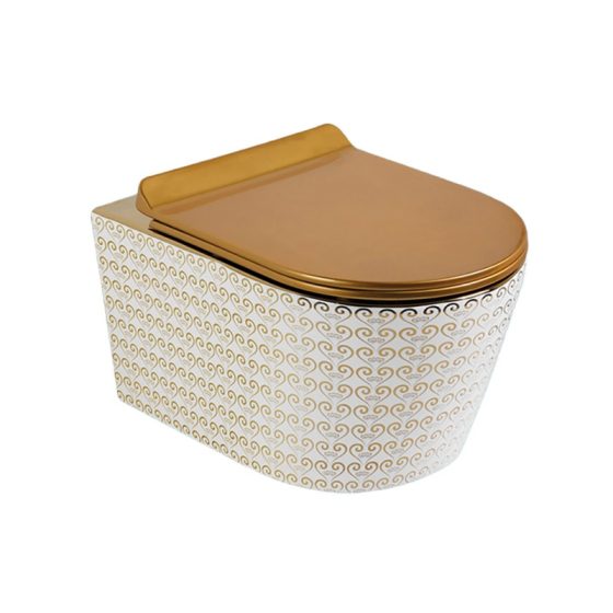 LT-452W-GID-WG2 patterned wall-hung-toilets