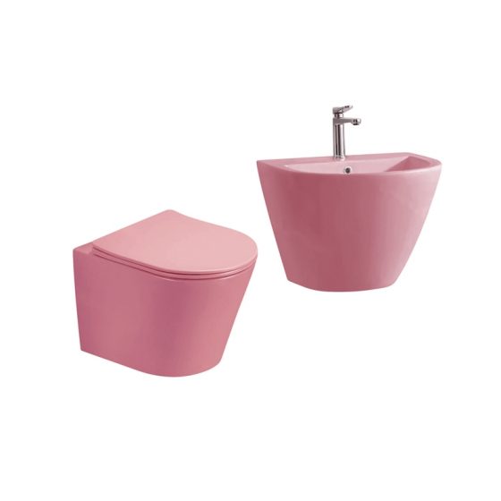 LT-452W-M-LP------LT-501-M-LP white wall-hung-toilet-suites
