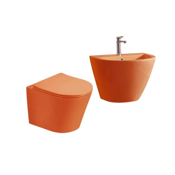 LT-452W-M-O-----LT-501-M-O white wall-hung-toilet-suites