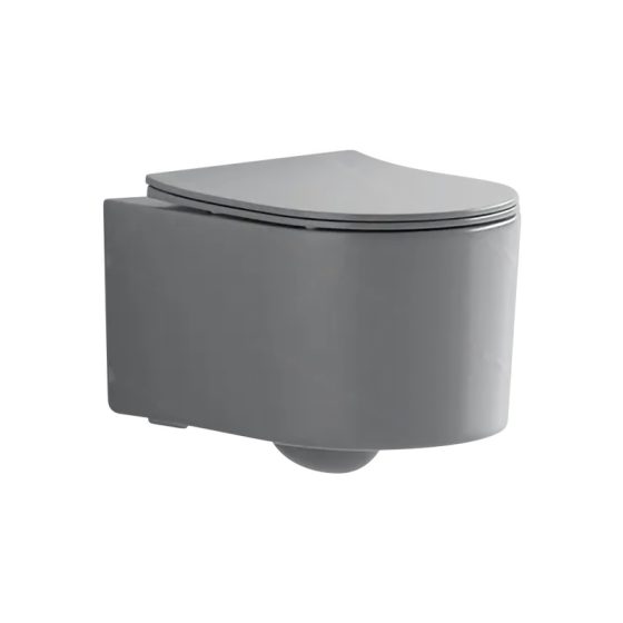 LT-453W-M-LG grey wall-hung-toilets