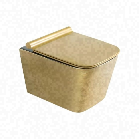 LT-454W-BS-GBL gold wall-hung-toilets