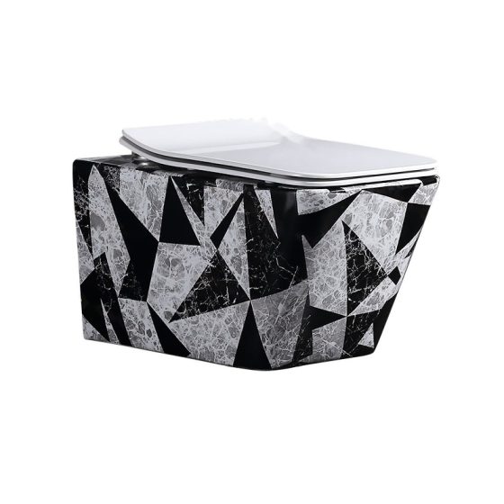 LT-454W-DP-CT1 black wall-hung-toilets