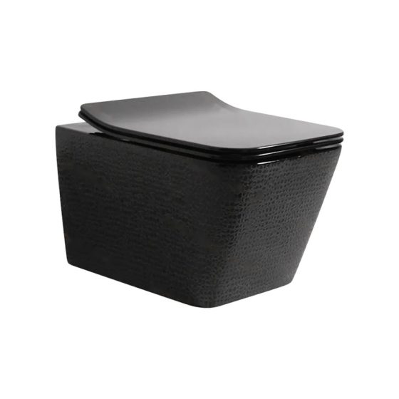 LT-454W-GI-BL1 black wall-hung-toilets