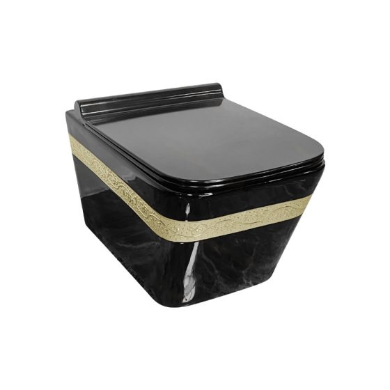 LT-454W-GID-BLG10 black wall-hung-toilets