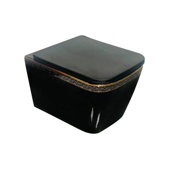 LT-454W-GID-BLG11 black wall-hung-toilets