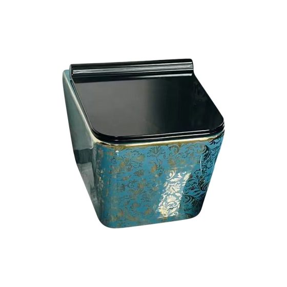 LT-454W-GID-CRGD2 patterned wall-hung-toilets
