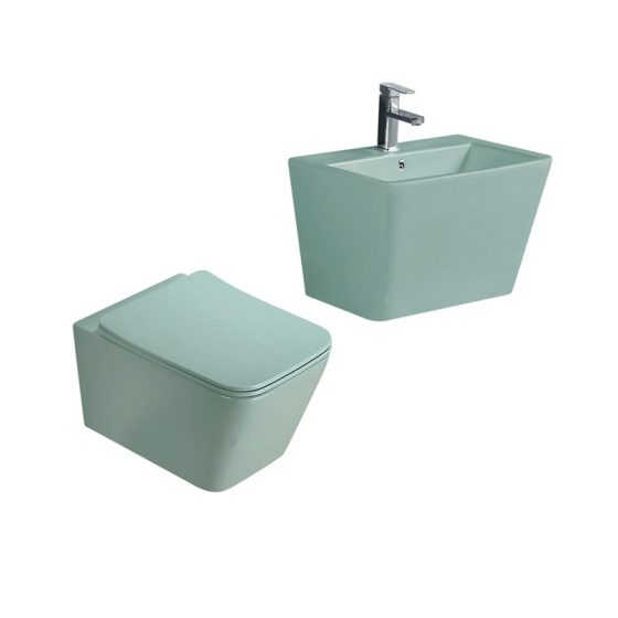 LT-454W-M-AG-----LT-503-M-AG white wall-hung-toilet-suites