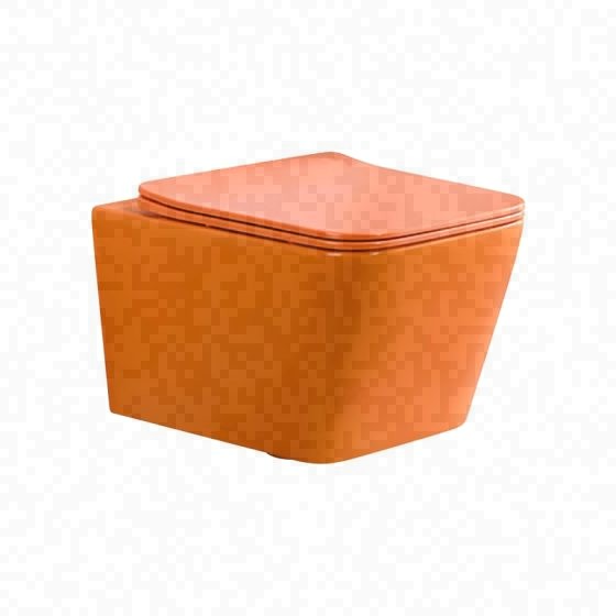 LT-454W-M-O colored wall-hung-toilets