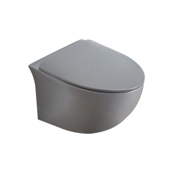 LT-463W-M-LG grey wall-hung-toilets