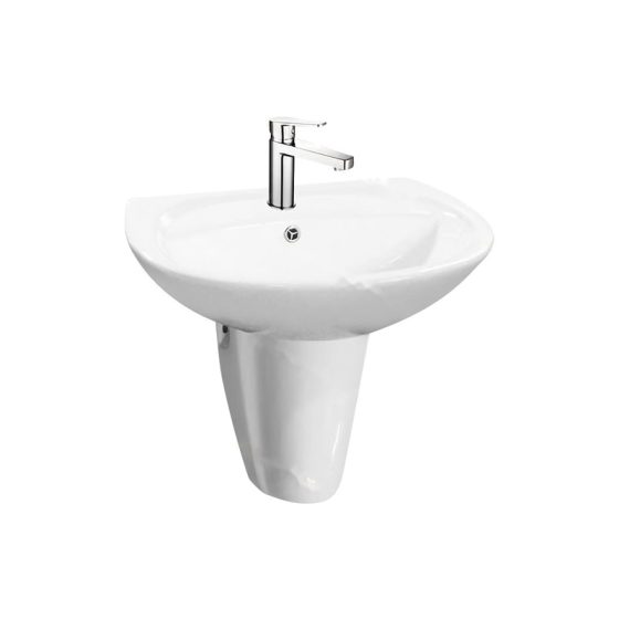 LT-5001P white pedestal-basins