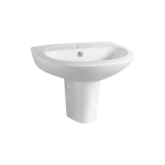 LT-5004P white pedestal-basins