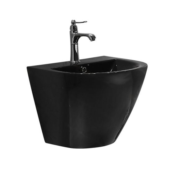 LT-501-CG-BL black wall-hung-basins