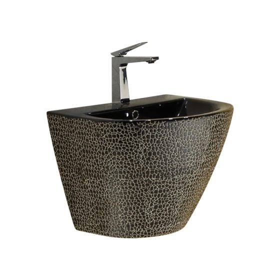 LT-501-HE-BL1 black wall-hung-basins