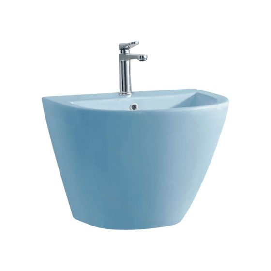 LT-501-M-GB colored wall-hung-basins