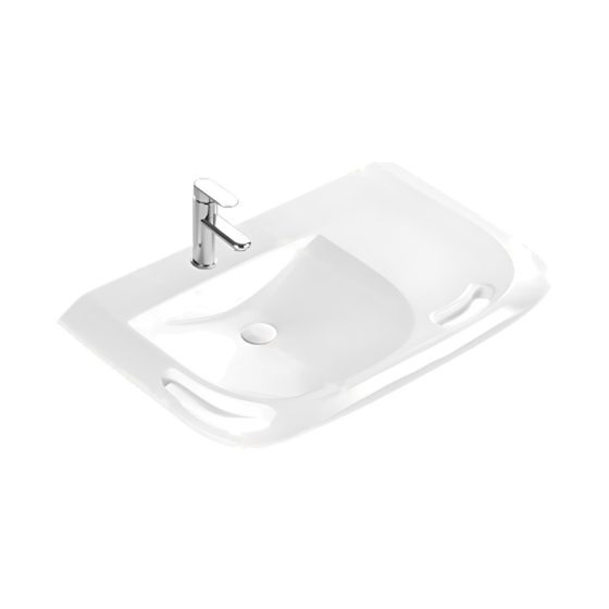 LT-5015BLP white wall-hung-basins