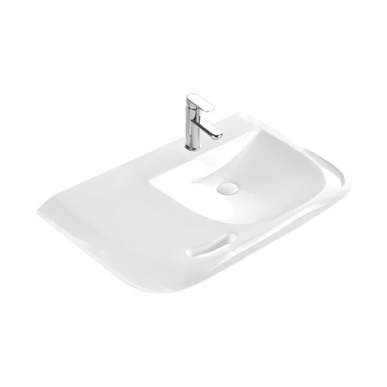 LT-5015BRP white wall-hung-basins