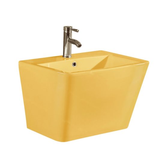 LT-503-CG-Y gold wall-hung-basins