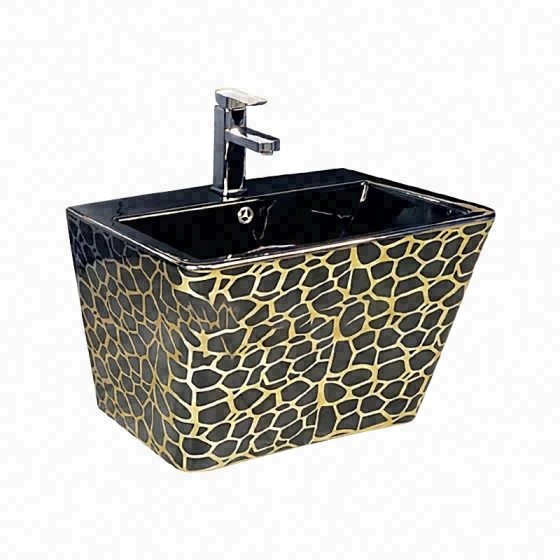 LT-503-GID-BLG black wall-hung-basins