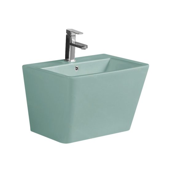 LT-503-M-AG patterned wall-hung-basins