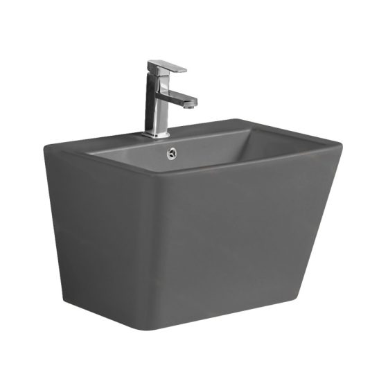 LT-503-M-DG grey wall-hung-basins