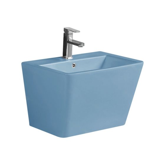 LT-503-M-GB colored wall-hung-basins