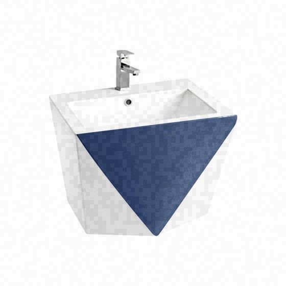 LT-507-CG-WBU colored wall-hung-basins