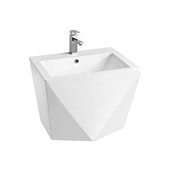 LT-507 white wall-hung-basins