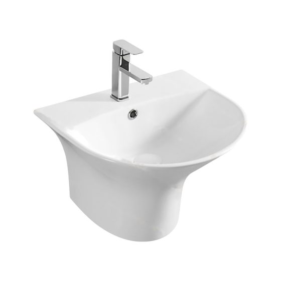 LT-5105 white wall-hung-basins