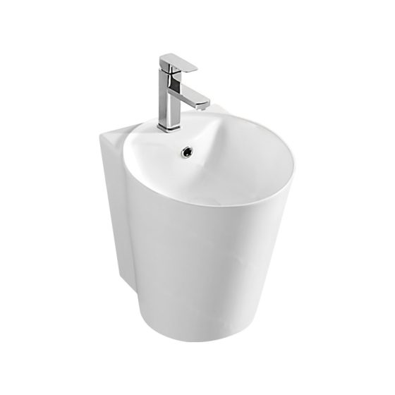 LT-5109 white wall-hung-basins