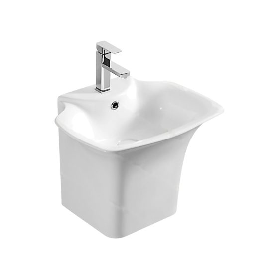 LT-5112 white wall-hung-basins