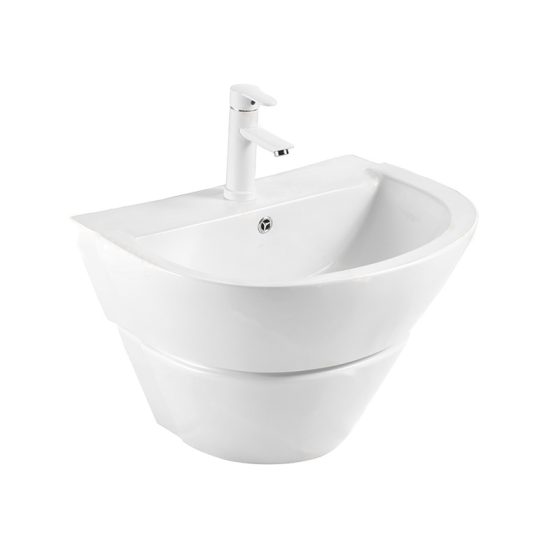 LT-513 white wall-hung-basins