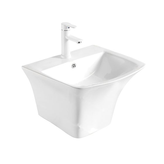 LT-514 white wall-hung-basins
