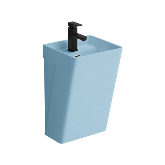 LT-5141-M-GB colored wall-hung-basins