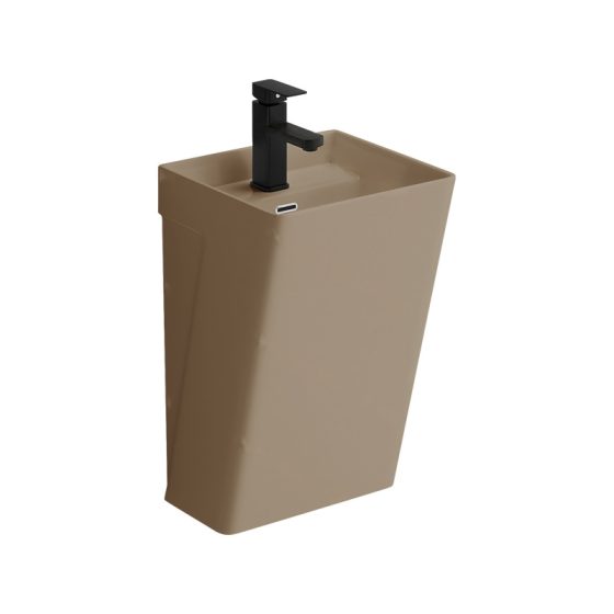 LT-5141-M-LB gold wall-hung-basins