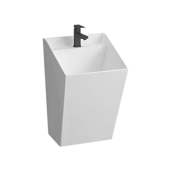 LT-5163B white wall-hung-basins