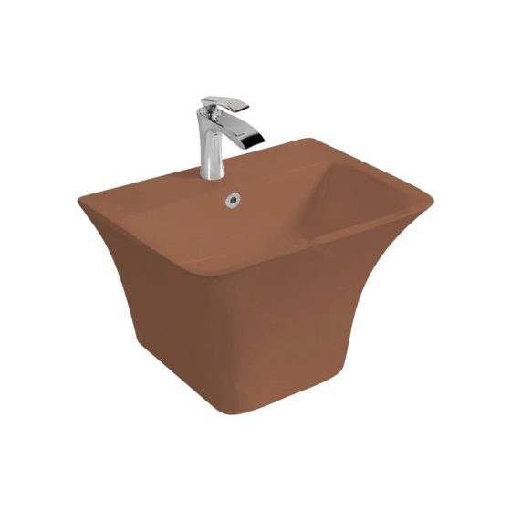 LT-5164-M-DB colored wall-hung-basins