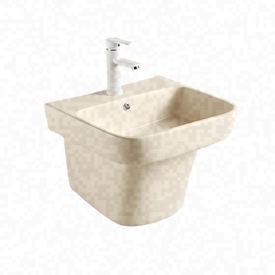 LT-517-M-IV colored wall-hung-basins