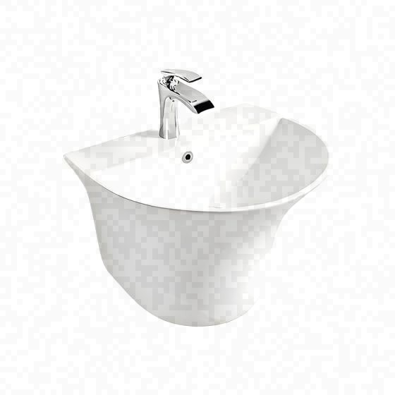 LT-518-M-W white wall-hung-basins