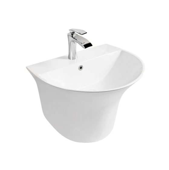 LT-518 white wall-hung-basins