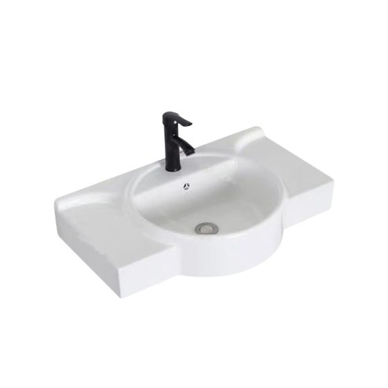 LT-5182A patterned wall-hung-basins