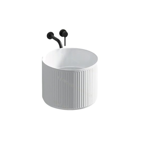 LT-5196 patterned wall-hung-basins