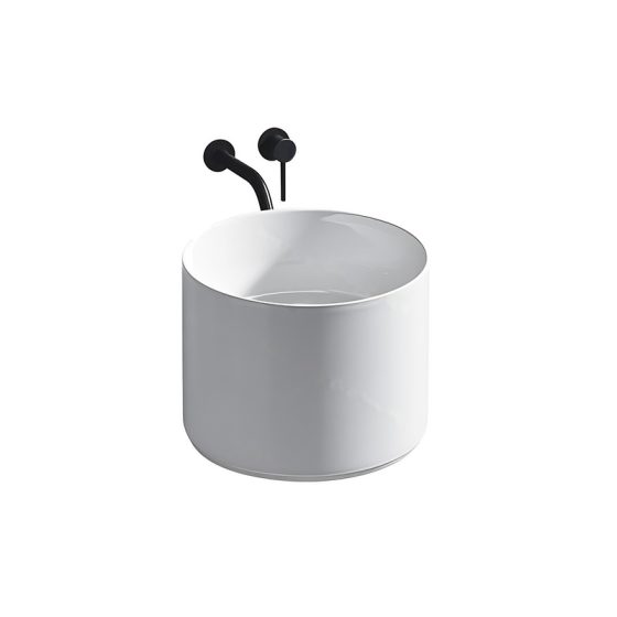 LT-5197 patterned wall-hung-basins