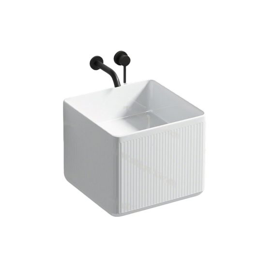 LT-5198 white wall-hung-basins