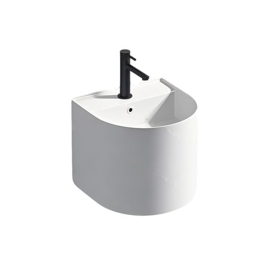 LT-5203 patterned wall-hung-basins