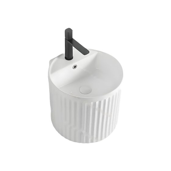 LT-5206 patterned wall-hung-basins